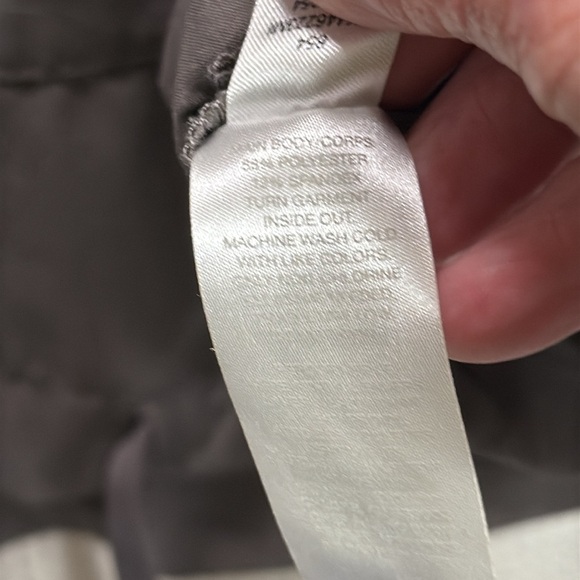 Zella Pop over Top/Jacket SZ L Mushroom Brown Taupe Neutral casual Summer boxy - Picture 5 of 6